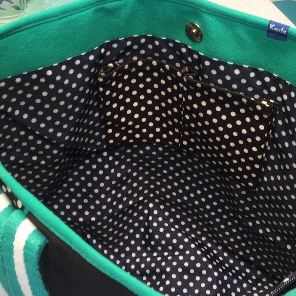 Keds Large Sturdy Canvas Tote With Double Straps - image 5